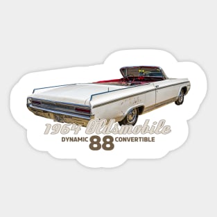 1964 Oldsmobile Dynamic 88 Convertible Sticker
